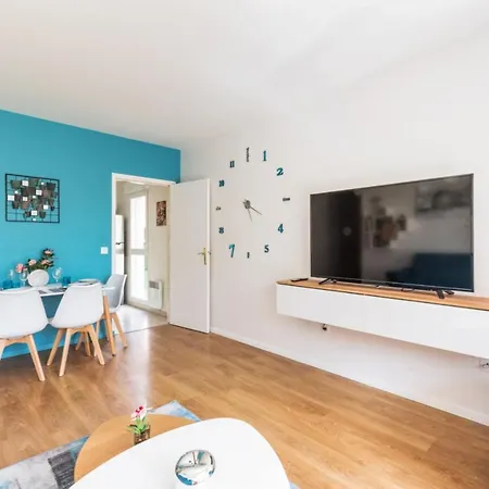 Appartement Des Reves Bleus - Welkeys Montévrain Buitenkant foto